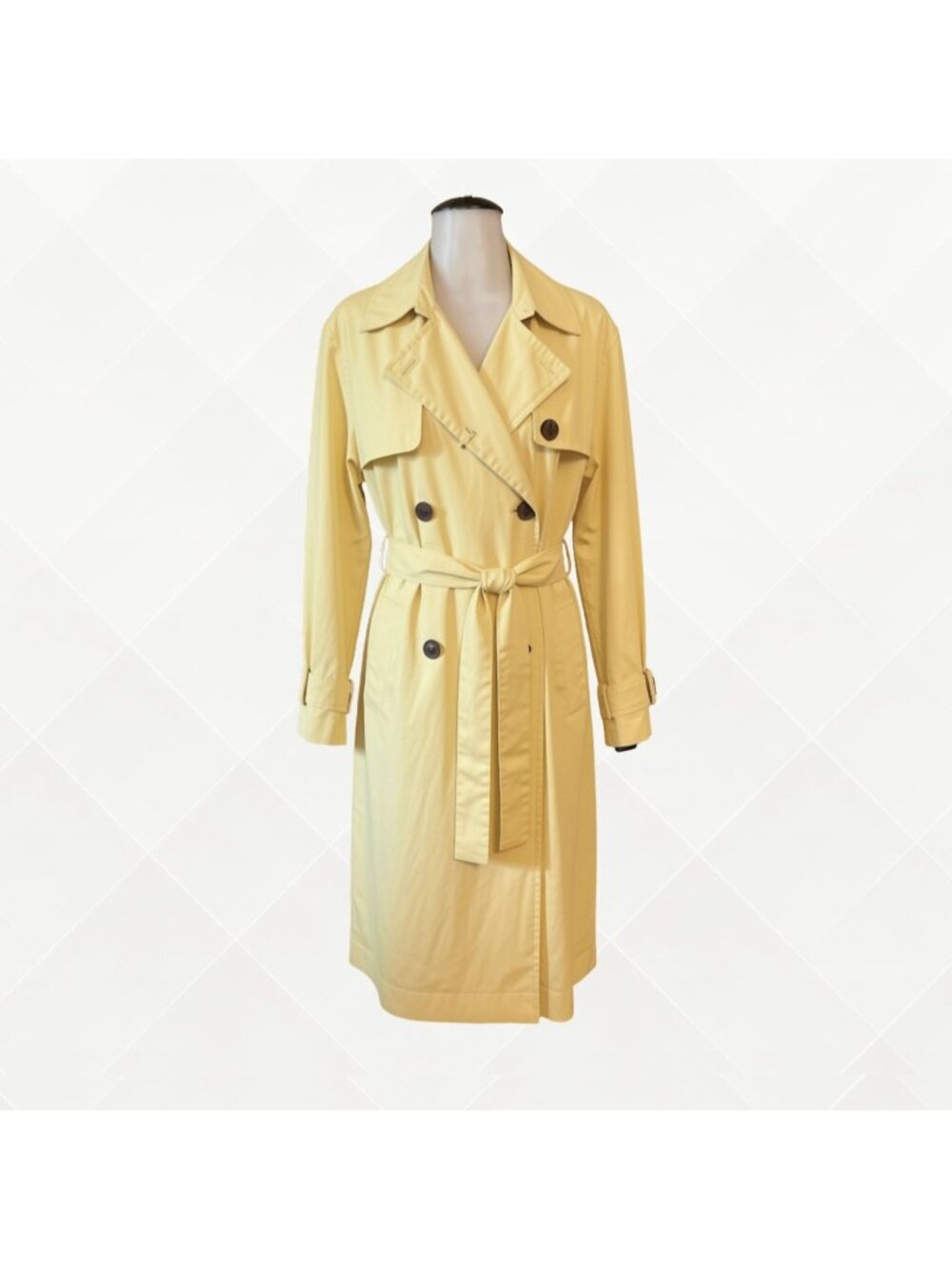 A New Day Linen Trench Coat โข S โข NWT โข WJK-100031 - Picture 1 of 4